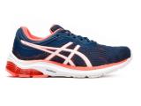 Tnis Fem Asics 1012a467 Pulse 11 Mako Blue / Sun Coral