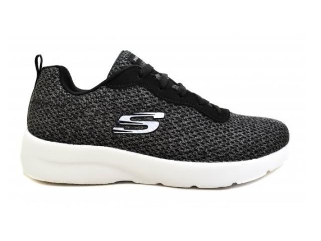 Tnis Unissex Skechers 12966  Dynamight 2.0 Quick Concept  Preto