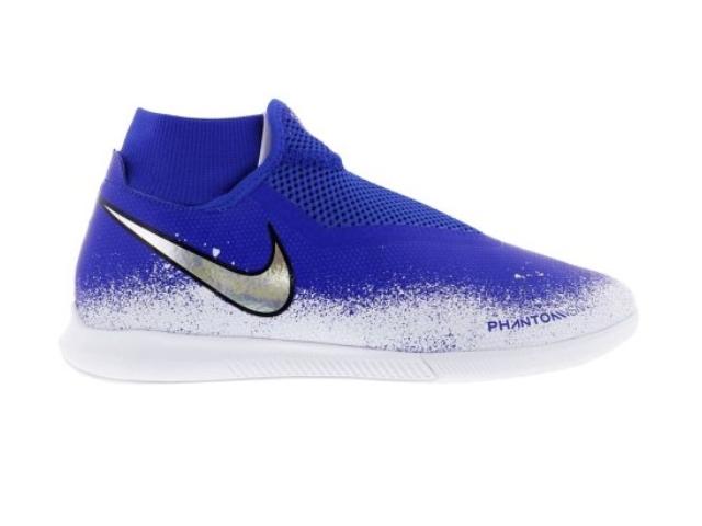 Chuteira Masc Nike Ao3267-410  Phantom Vsn Academy df ic Azul/branco