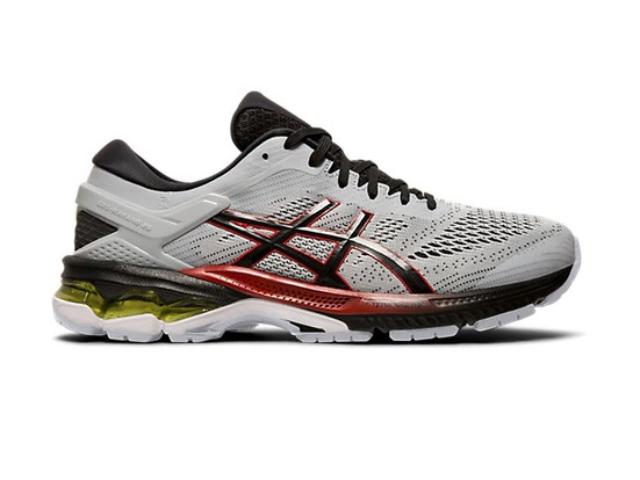 Tnis Masc Asics 1011a541 Kayano 26 Piedmont Grey/black