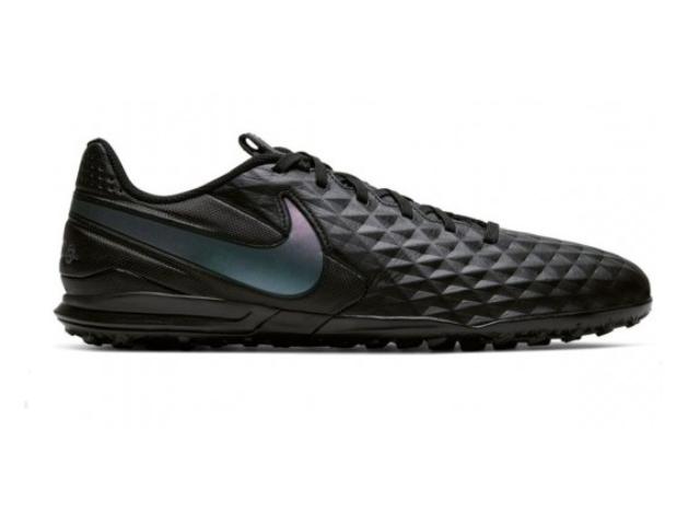 Unissex Nike At6100-010 Chuteira Tiempo Legend 8 Academy f7 Preto