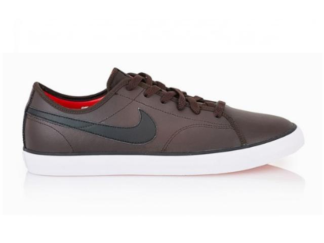 Tnis Masc Nike 644826-206 Primo Court Leather Marrom