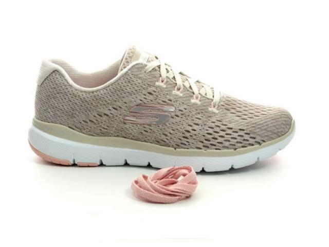Tnis Fem Skechers 13064-nat Natural