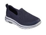 Me01 Masc Skechers Gom-55500-nvy4  go Walk 5 Prized Preto