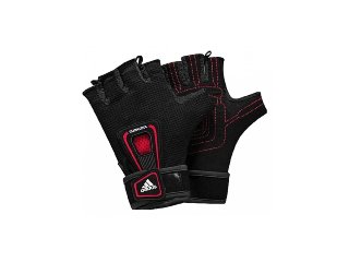 Luva Unissex Adidas E81935 Preto/vermelho