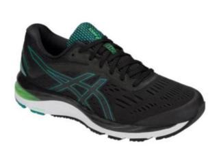 Tnis Masc Asics 1011a008 Cumulus 20 Black/berlyn Green