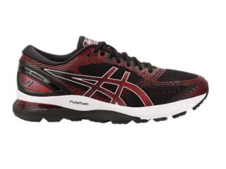 Tnis Masc Asics 1011a  Nimbus 21 Black/classic Red