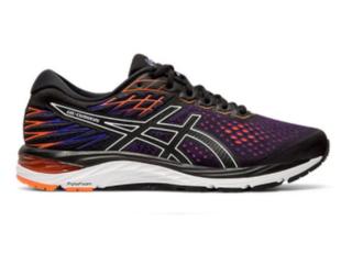 Tnis Masc Asics 1011a551-002 Cumulus 21 Black / Flash Coral
