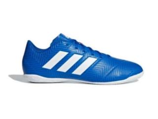 Masc Adidas Db2254 Chuteira Nemeziz Tango 18 4 in Branco/azul