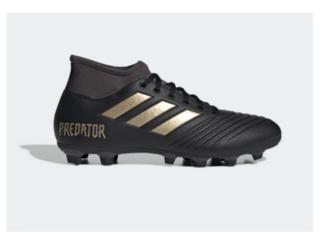 Masc Adidas Ef0384 Chuteira Predator 19 4 s fg Preto/dourado