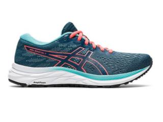 Tnis Fem Asics 1012a775 Excite 7  Magnetic Blue/magnetic Blue