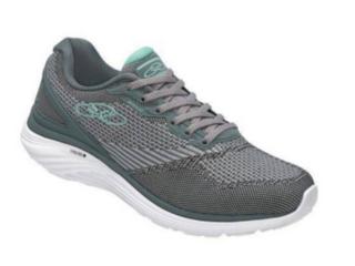 Tnis Feminino Olympikus Breed 444 Stlpis  Cinza