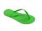 Fem Labana Chinelo Nature Neon Verde Verde