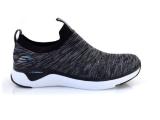 Tnis Feminino Skechers 13329-bkw Preto/ Cinza