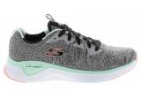 Tnis Feminino Skechers R-13328-gymt Solar Fuse Cinza